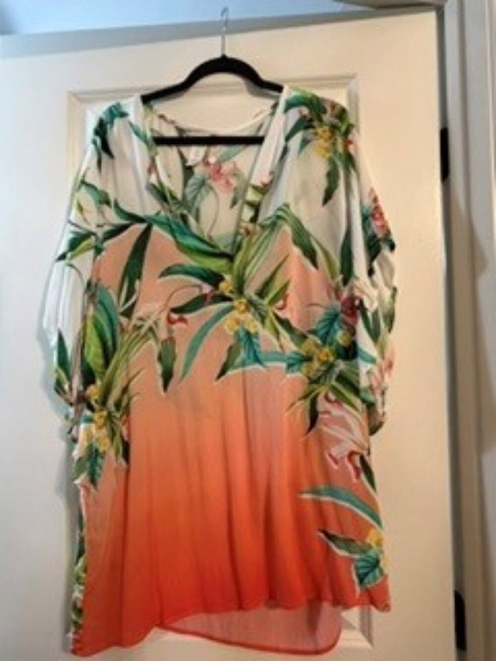 Trina Turk Costa de Prata Caftan Cover-Up Dress